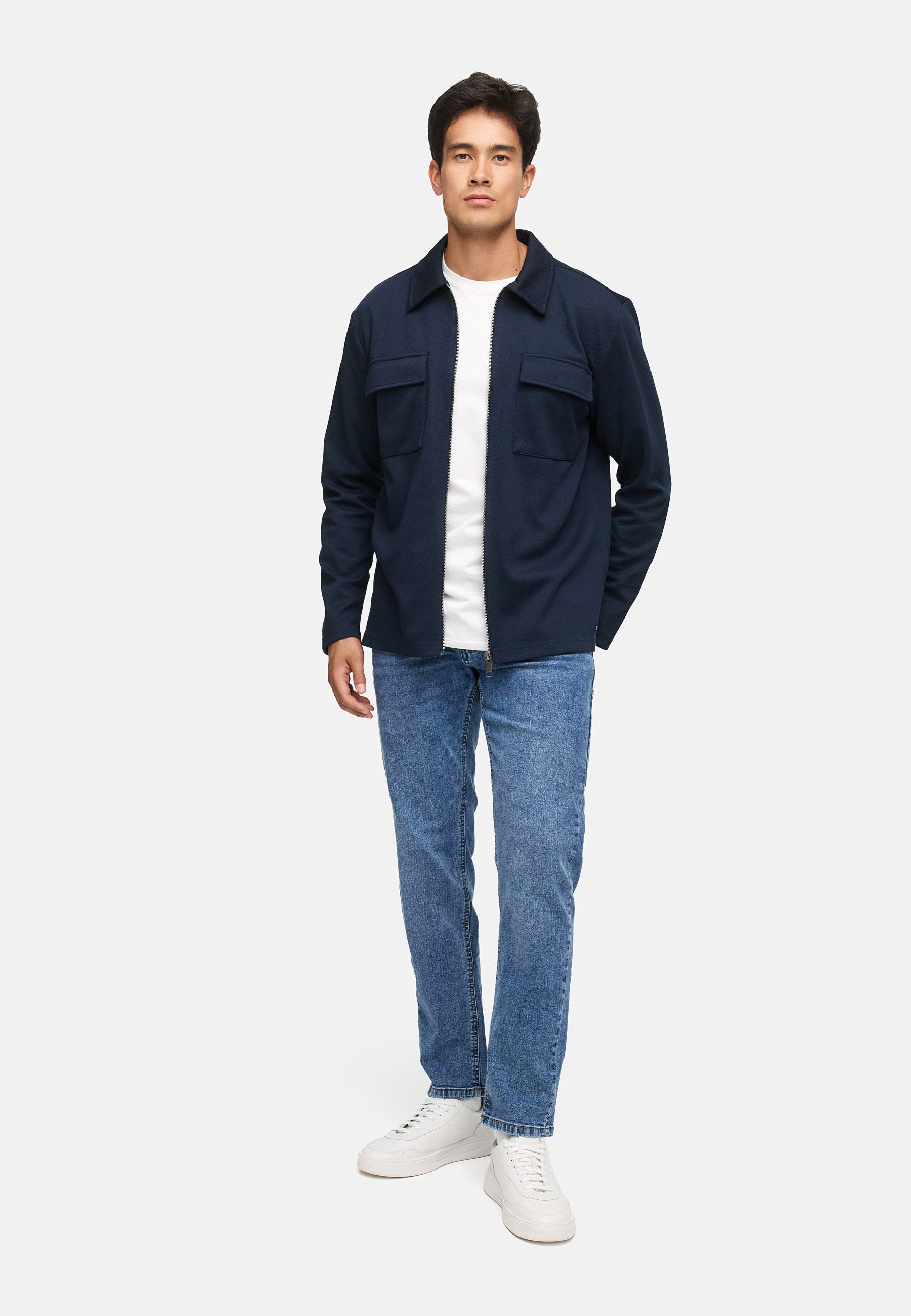 Hemd Langarm INNezzo Zip Shirt Produktbild