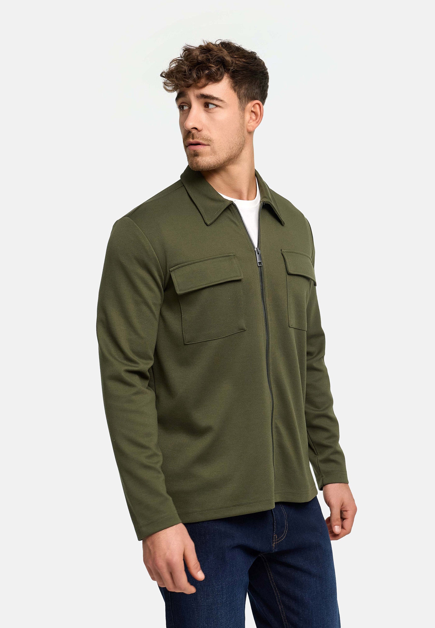 Hemd Langarm INNezzo Zip Shirt Produktbild