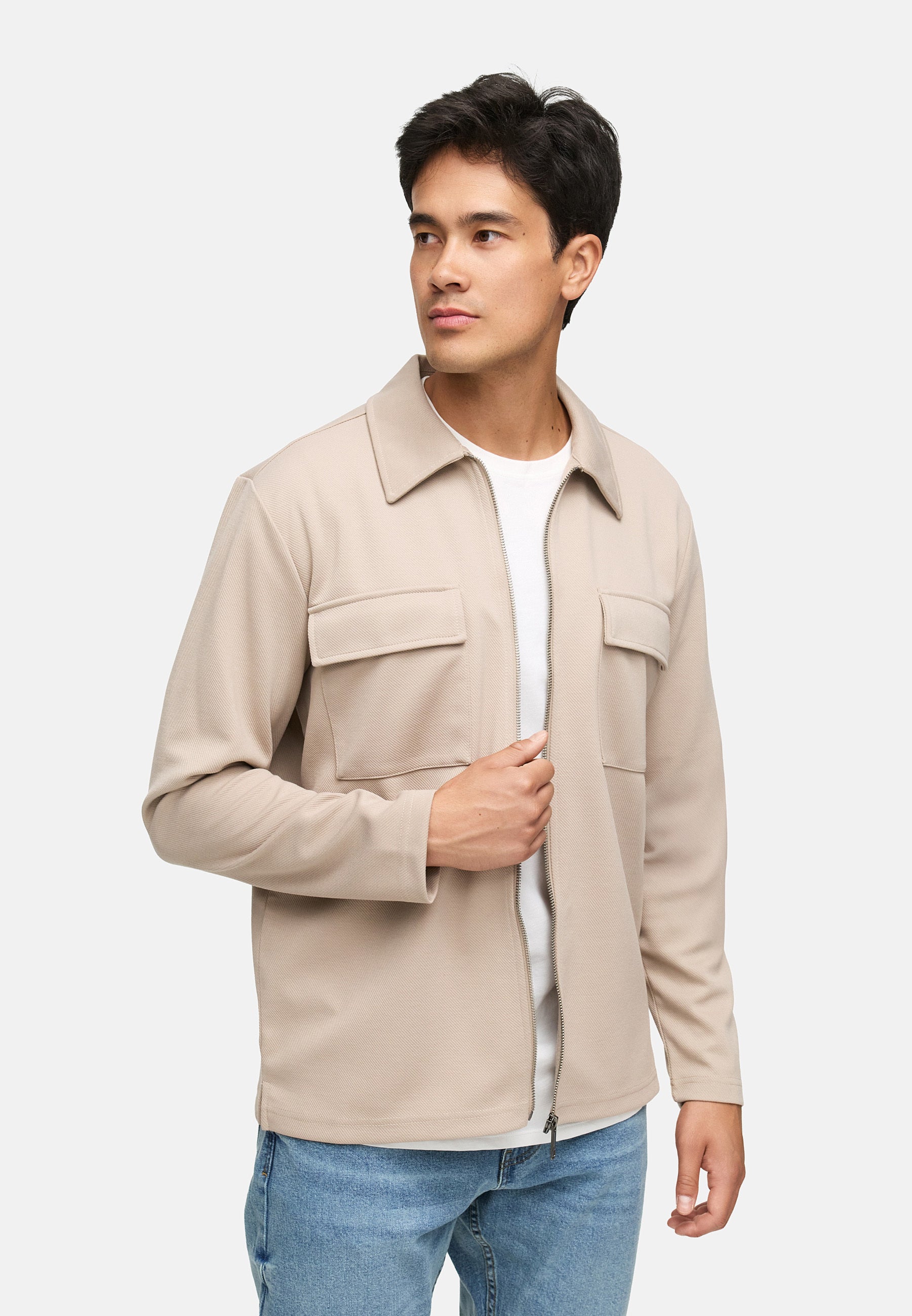 Hemd Langarm INNezzo Zip Shirt Produktbild