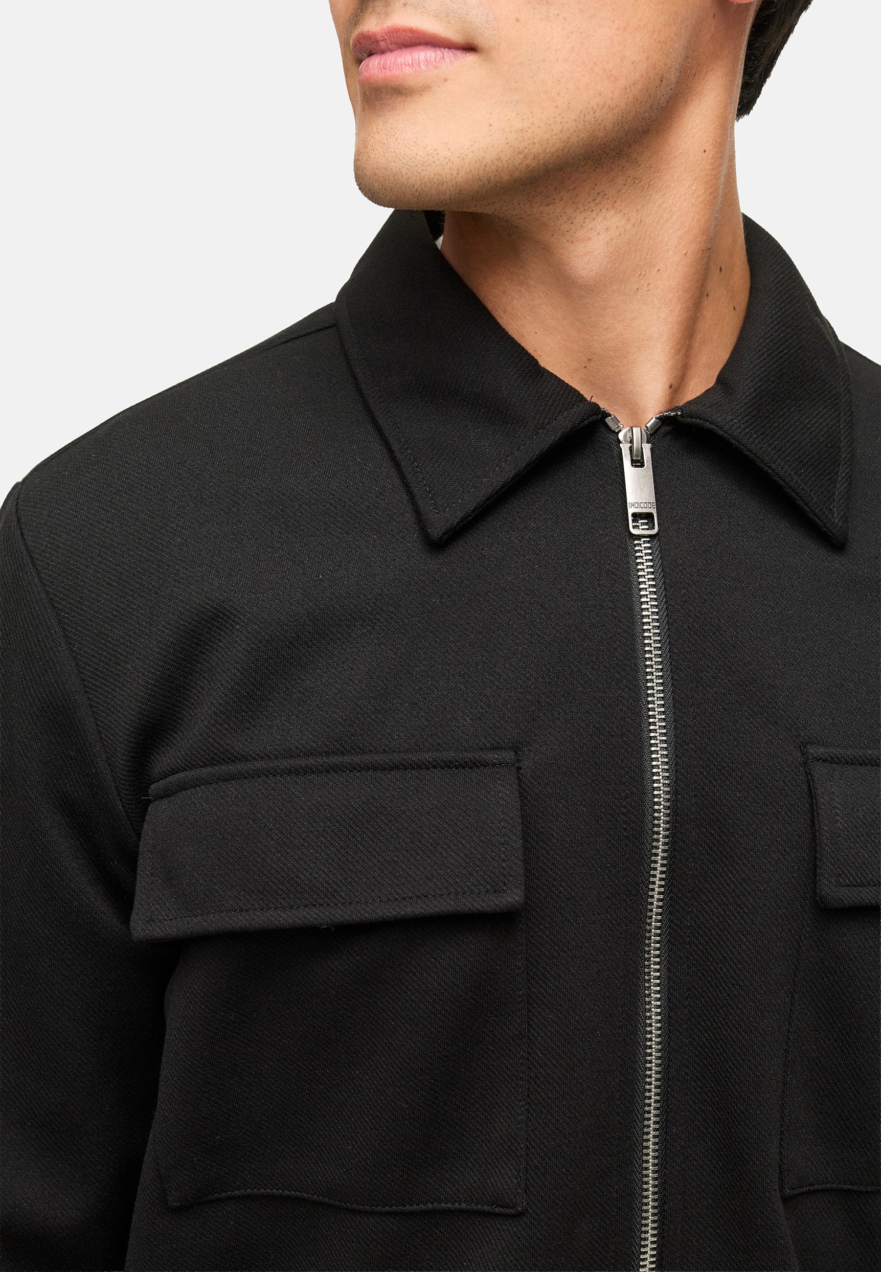 Hemd Langarm INNezzo Zip Shirt Produktbild
