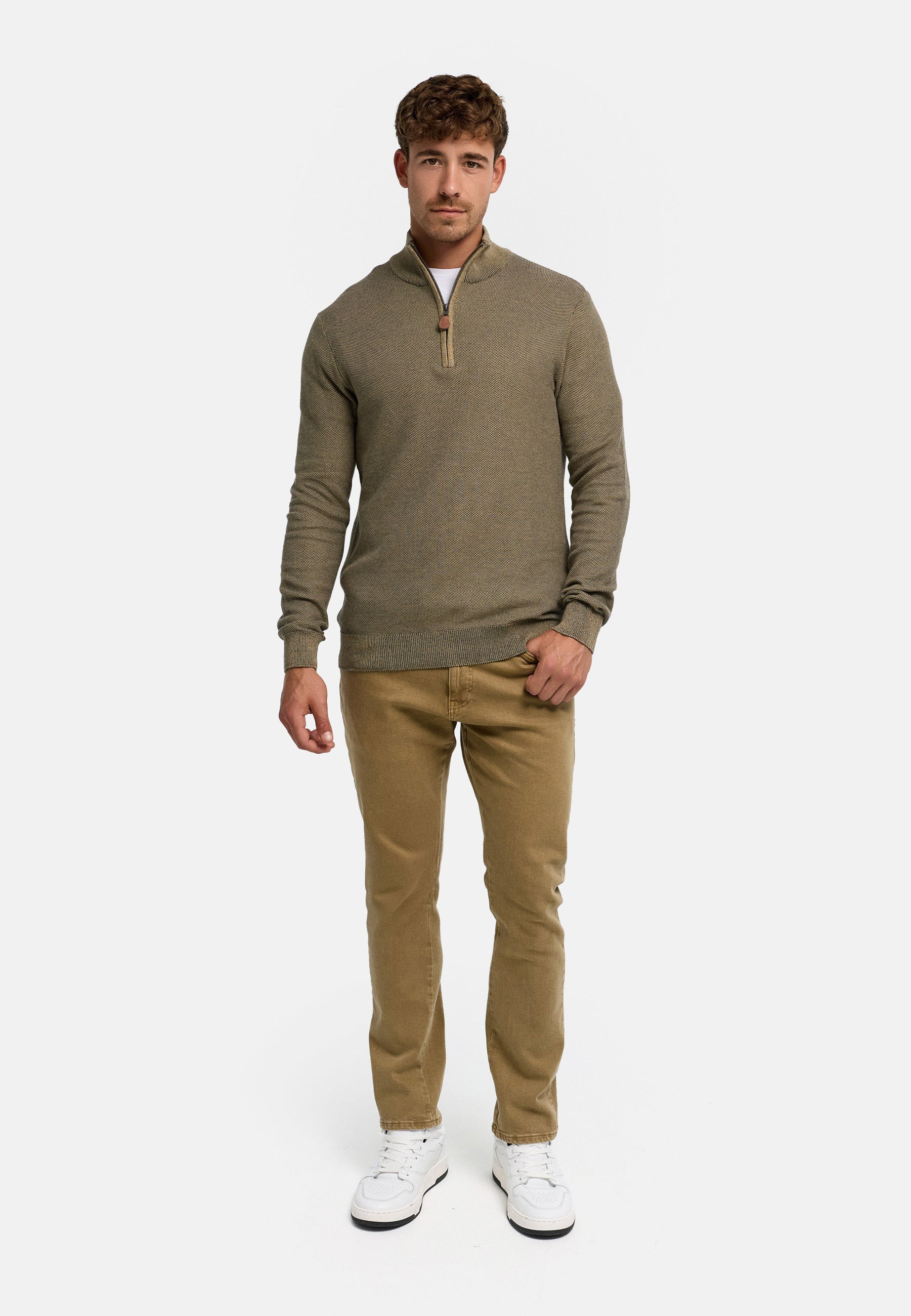 Strickpullover INJexi Half Zip Produktbild