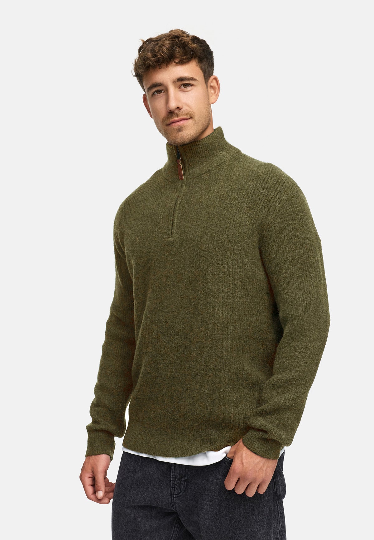 Pull en maille INPeace Half Zip