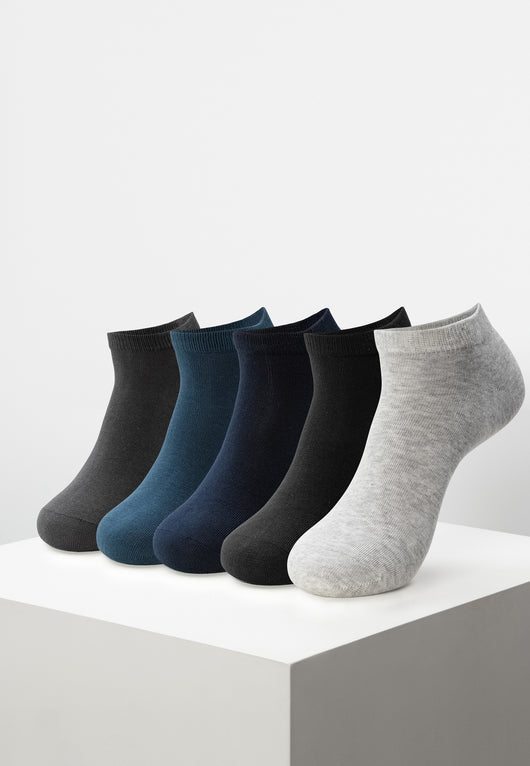 Indicode men's Melvin 10-pack sneakers made of 75% cotton