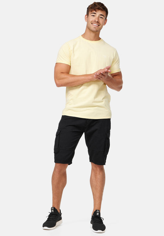 Indicode Men's Monroe Cargo ZA Shorts with 6 pockets incl. belt made of 100% cotton