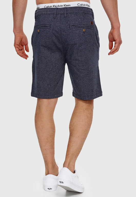 Indicode Men's Stephenson chino shorts with 5 pockets made of 98% cotton