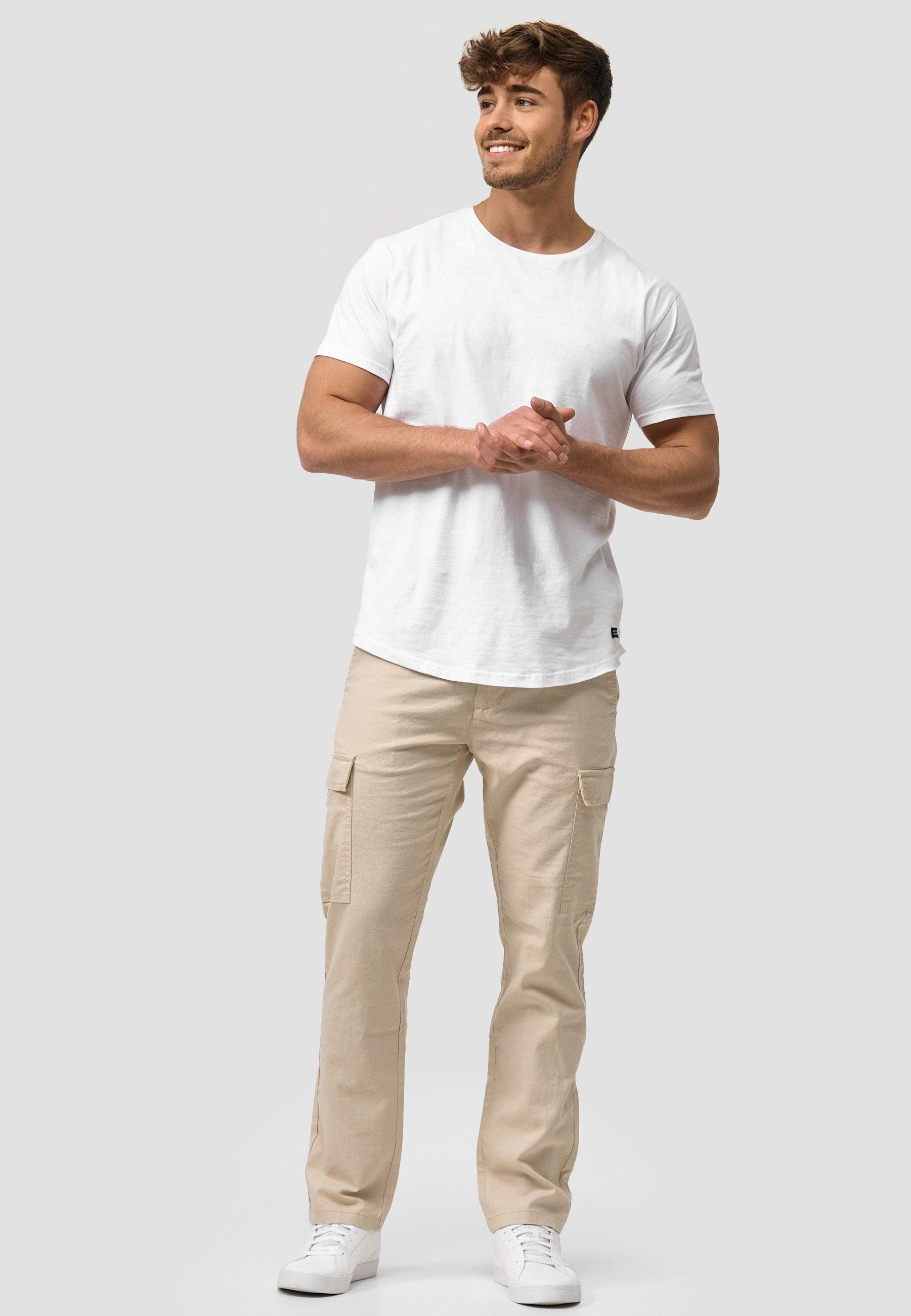 Leinenhose Cargo Leonardo Produktbild