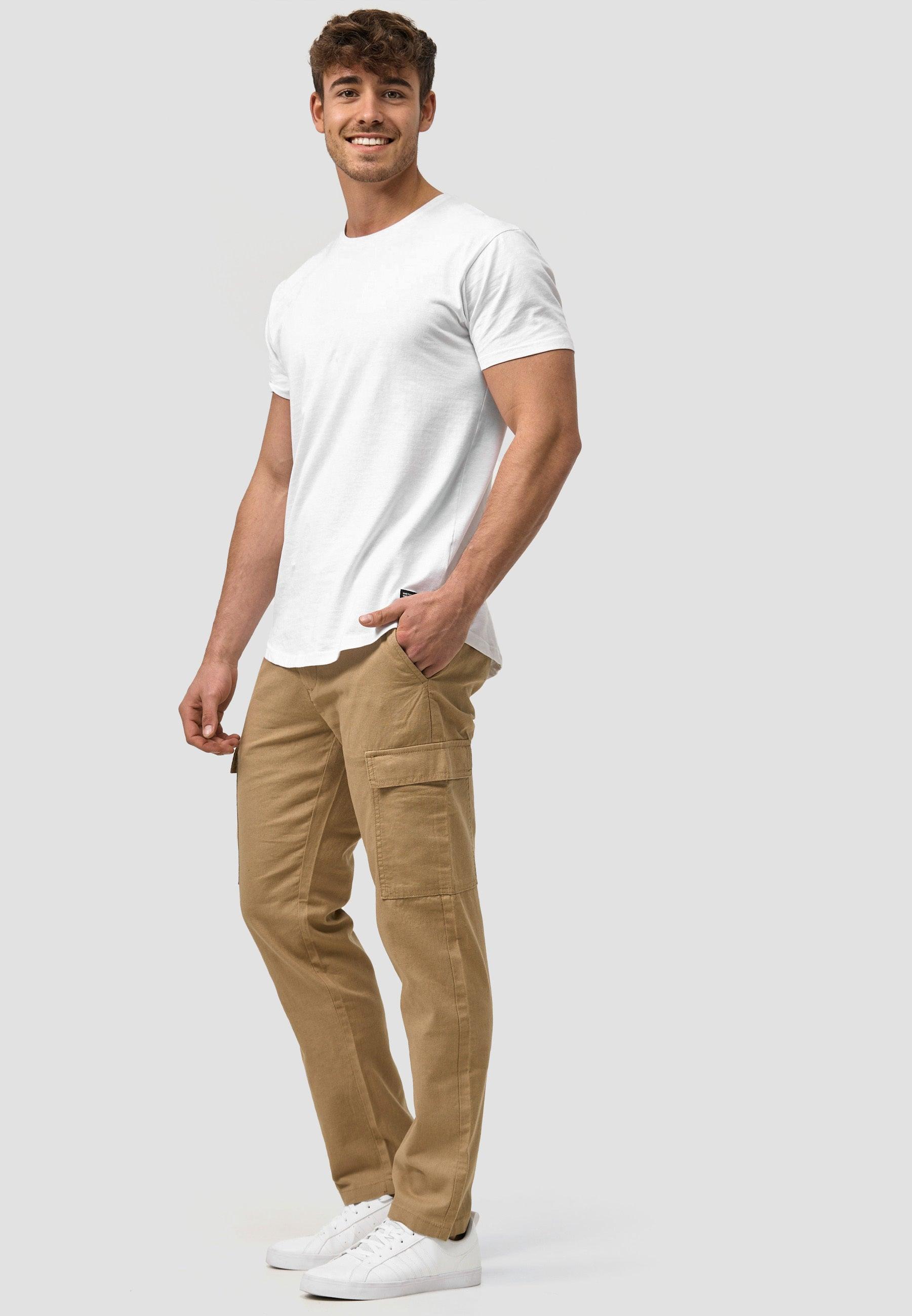 Leinenhose Cargo Leonardo Produktbild