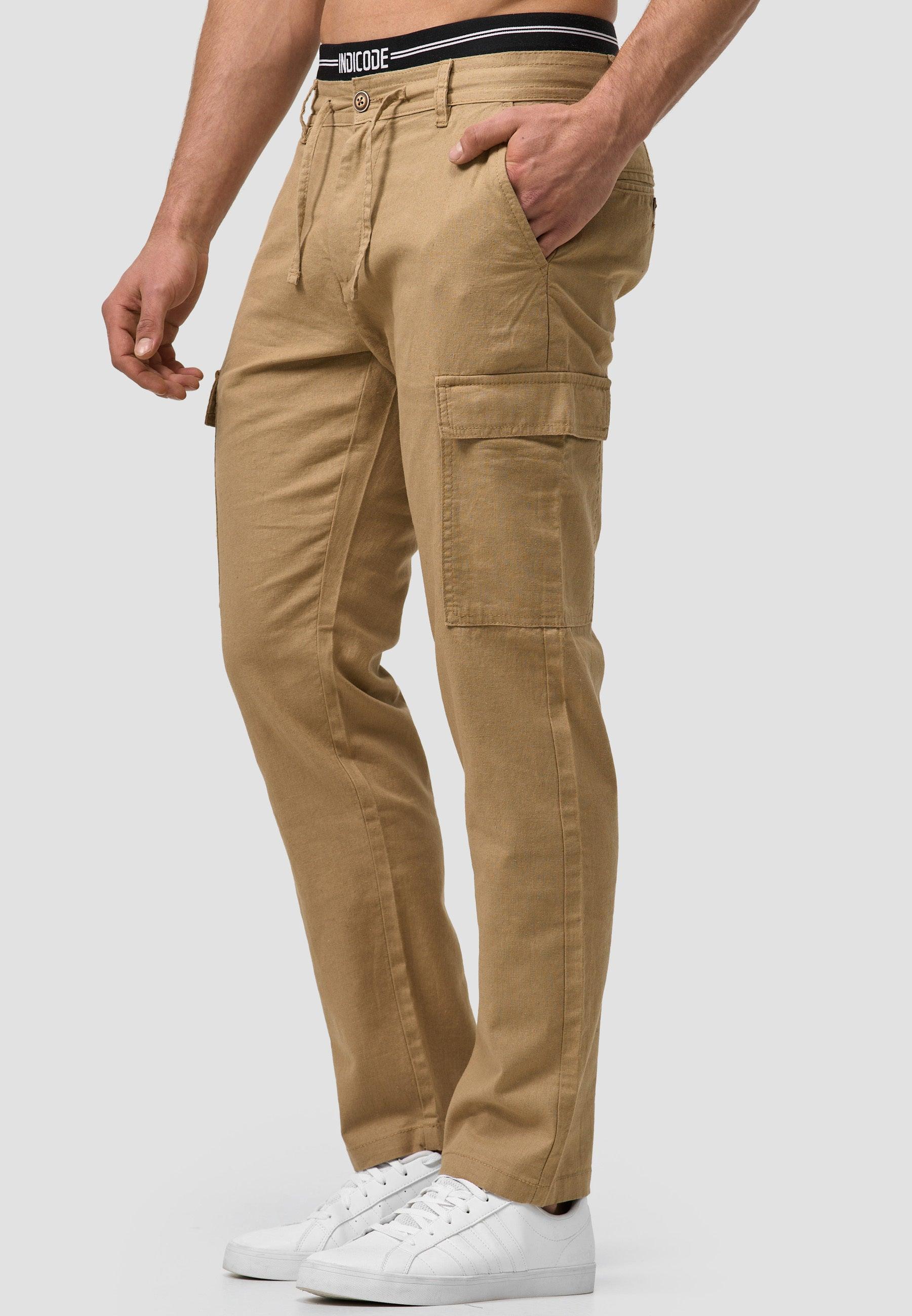 Leinenhose Cargo Leonardo Produktbild