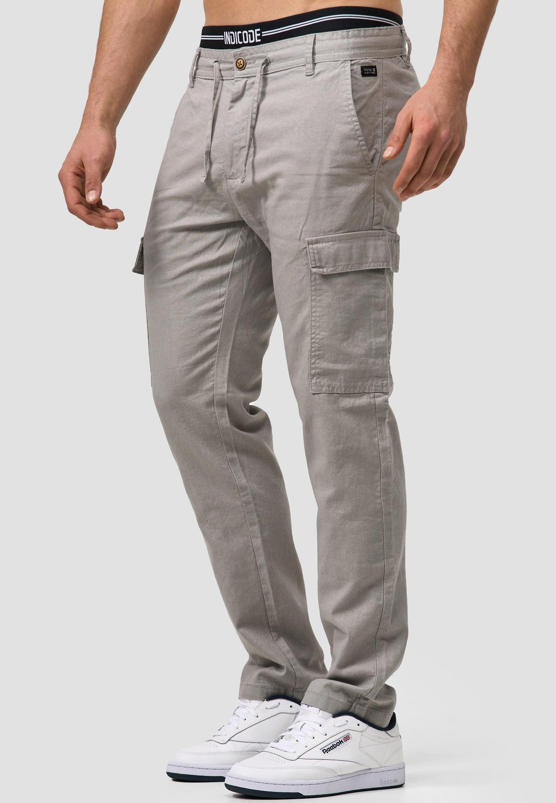 Leinenhose Cargo Leonardo Produktbild