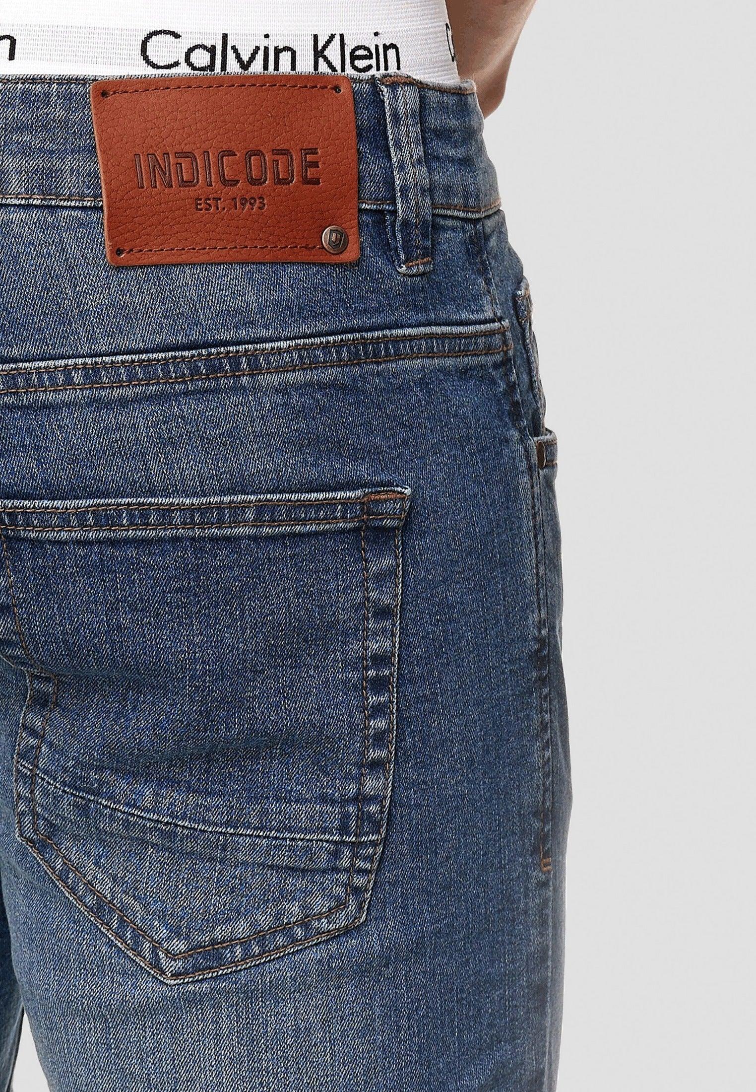 Indicode Herren Texas Jeanshose aus Baumwoll-Mischung mit Stretch-Anteil bundle Produktbild