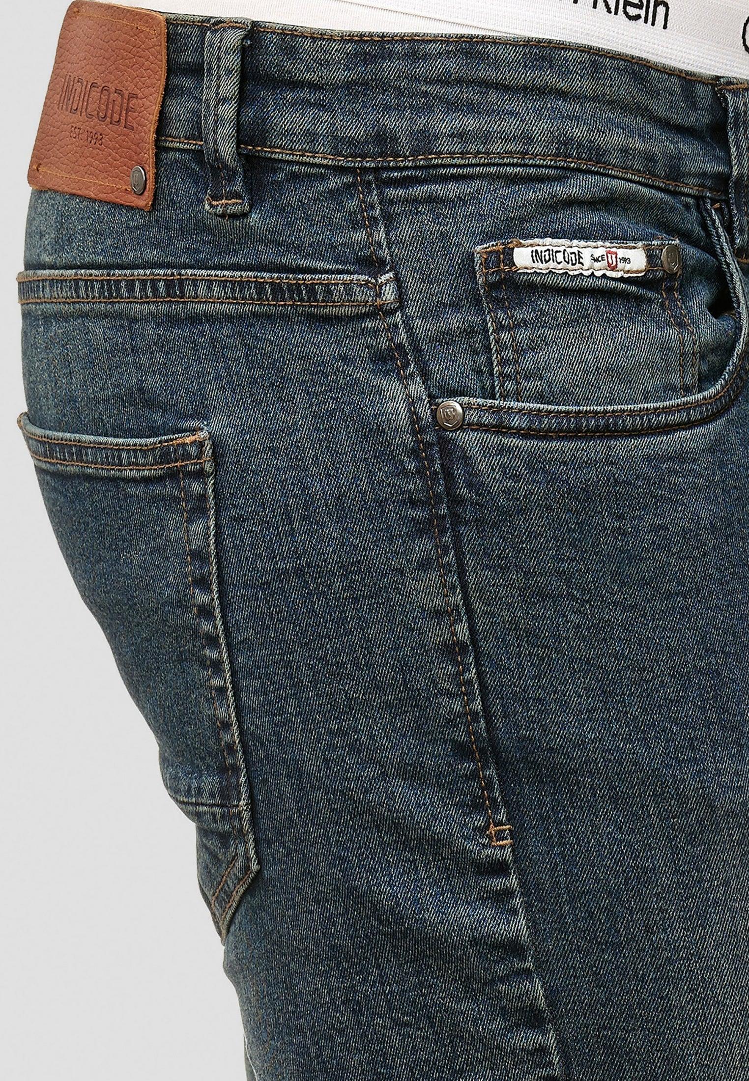 Indicode Herren Texas Jeanshose aus Baumwoll-Mischung mit Stretch-Anteil bundle Produktbild