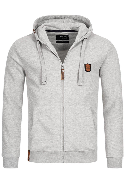 Indicode Men's Braidwood Hooded Sweat Jacket