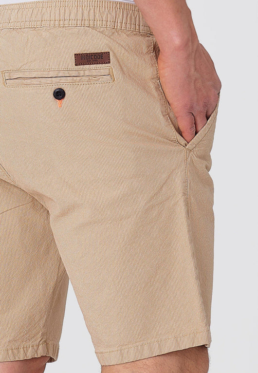 Indicode Men's Granby Shorts with 5 pockets made of 98% cotton