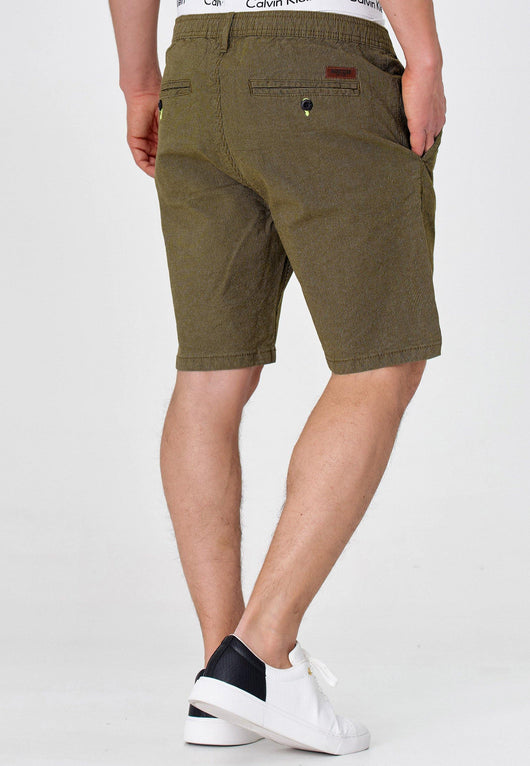 Indicode Men's Granby Shorts with 5 pockets made of 98% cotton